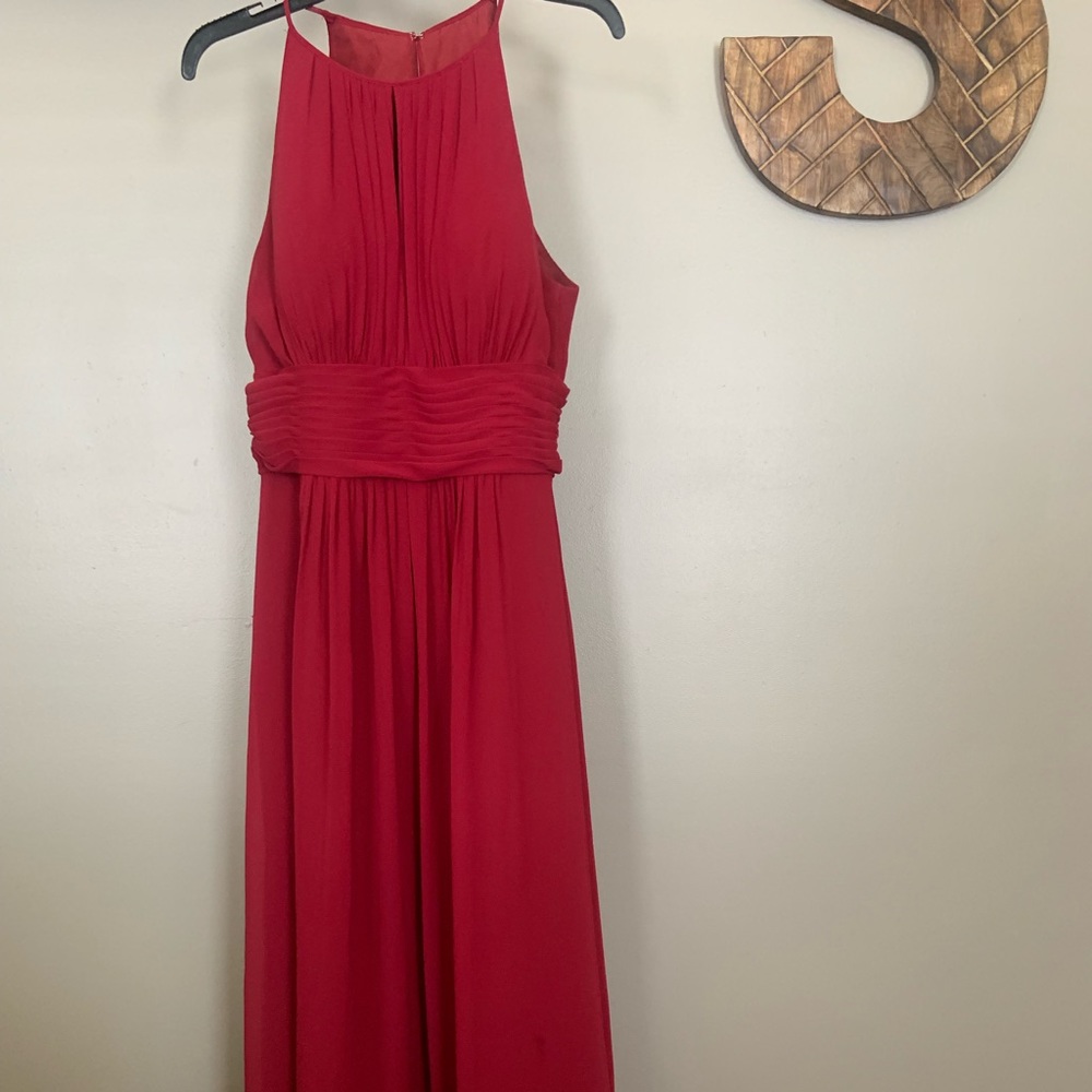 Burgundy Dress